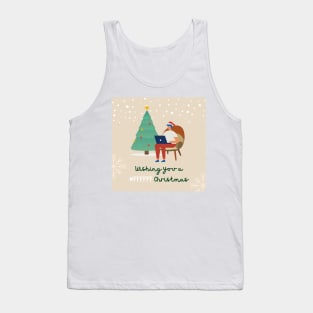 Programmer White Christmas - 1 Tank Top